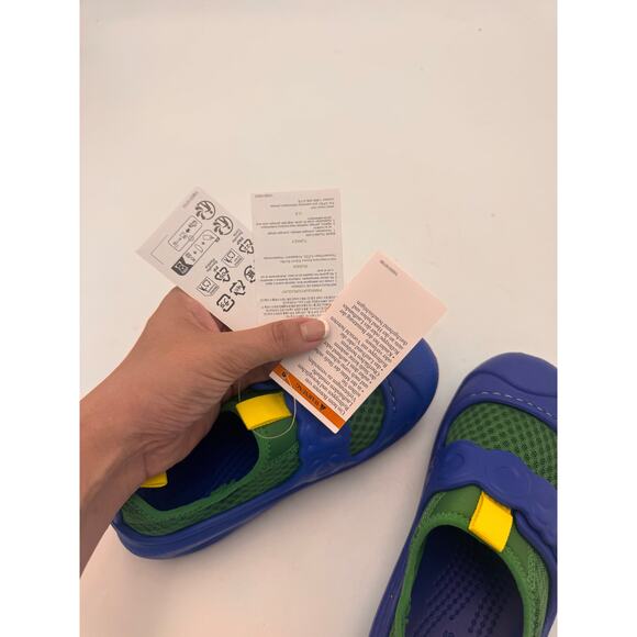 Crocs Toddler Swiftwater Splash Water Shoes – Green Ivy/Blue – Size C9 - Picture 7 of 7